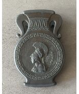 Vtg Greek Athena &amp; Parthenon Metal Amphora Spring Letter Paper Clip Hold... - €10,98 EUR