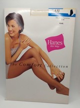 VINTAGE Hanes Her Way Control Top Pantyhose Size AB Pearl - $11.88