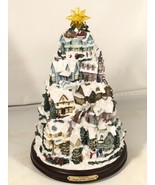 Thomas Kinkade Songs of the Season”Village Christmas Tree 2012 Bradford ... - £97.30 GBP