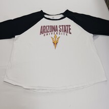 Arizona State University RN#13326 Men's White Raglan Cotton T-Shirt Size 2XL image 10