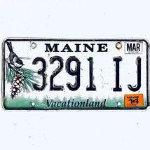 2014 United States Maine Vacationland Passenger License Plate 3291 IJ - $17.63 CAD