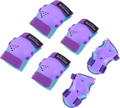 Knee Pads And Elbow Pads For Kids And Youth Used For Roller Skating, Cycling, - £31.52 GBP