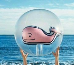 Vineyard Vines for Target Pink Whale Jumbo 30&quot; Inflatable Beach Ball - £31.86 GBP