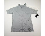Nike Women&#39;s Softball Jersey Size XL Gray White QA7 - £15.57 GBP