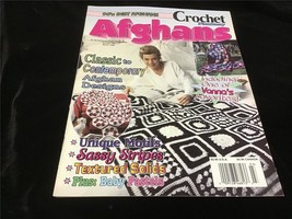 Crochet Fantasy Afghans Magazine 1996 Classic to Contemporary - $12.00