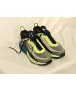 Nike Air Max 2090 Mens Size 9.5 Black Athletic Running Shoes Sneakers BV... - £31.04 GBP