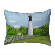 Betsy Drake Hunting Island Lighthouse Extra Large 20 X 24 Indoor Outdoor Pillow - £55.85 GBP