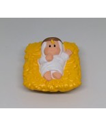 Fisher Price Little People Nativity Baby Jesus Yellow Plastic Molded Gra... - $12.99 CAD