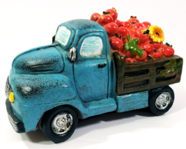 Robert Stanley Pumpkins and Sunflowers Fall Truck Resin 7.25&quot; x 4.&quot; x 4.... - £16.13 GBP
