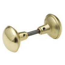 Kaba Ilco Traditional Satin Brass Steel Replacement Knobs 3 - $20.72