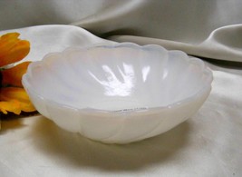 1103  Antique Hazelware Alpine Seashell Colonial Swirl Dessert Bowl - $4.00