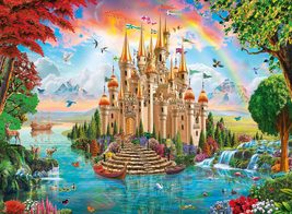 Ravensburger Rainbow Castle 100 Piece XXL Jigsaw Puzzle for Kids - 13285 - Every - £11.16 GBP