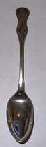 J. Tostrup Norway 830 Silver Enamel Spoon 5.5” Monogram 1857 Antique - $39.59