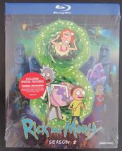 Adult Swim RICK AND MORTY Complete Season 8 Blu-Ray SEALED - $459.21 MXN