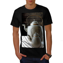 Vintage Kettle Old Food Shirt Big Teapot Men T-shirt - £10.53 GBP