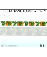 Hatband Loom Stitch Pattern No.158 - Saint Patrick&#39;s Day Band Pattern - ... - $5.81 CAD