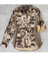 Magellan Outdoors Shirt Womens Large Camo Eagle Pass Deluxe Button Up Hu... - £19.45 GBP