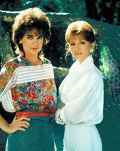 Dallas TV series Lynda Gray &amp; Victoria Principal as Sue Ellen &amp; Pam 4x6 photo - $6.99