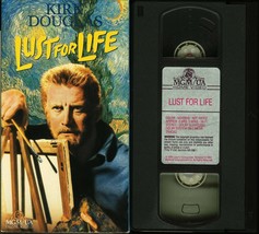 LUST FOR LIFE VHS KIRK DOUGLAS ANTHONY QUINN MGM VIDEO TESTED - $12.95