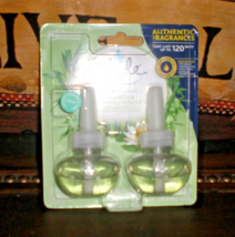 2 Glade Plug Ins Scented Oil Refills Bamboo Waterlily Bliss - $7.69