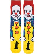 Men&#39;sStephen Kings IT Pennywise Clown 360 Character Crew Socks - $254.70 MXN