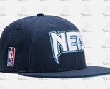 New Era Brooklyn Nets Icy Light Blue Navy 59Fifty 5950 Patch Fitted Hat ... - $37.39