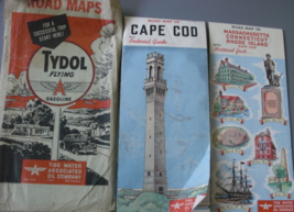 A Handy Glove-Compartment Folder for Road Maps Tydol Flying A Gasoline, ... - $20.00