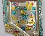 Vintage Nevada Metal Ashtray Jewelry Tray Souvenir SKUPB184 - £28.05 GBP