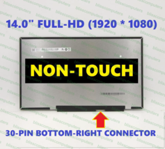 NV140FHM-N66 V8.0 B140HAN06.8 N140HCG-EQ1 Lcd Screen Fhd 1920X1080 30 Pin - $121.55