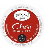 Twinings Chai Black Tea 24 to 144 Count Keurig Kcups Pick Any Size FREE ... - $36.31 CAD+