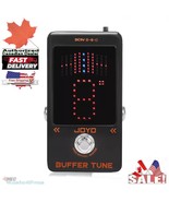 JOYO JF-19 Buffer Tune Pedal Accurate Tuner LED Screen Electric Bass, Gu... - $76.03 CAD