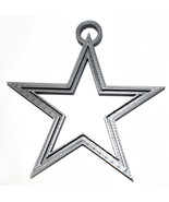 Dallas Cowboys Star NFL Football Ornament Holiday Christmas Decor USA PR... - £3.98 GBP