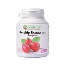 High Strength Rosehip (extract 20:1) 5000mg x 90 capsules - Rosa canina  - $56.00