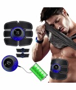 Electric Muscle Toner Machine ABS Toning Belt Simulation Fat Burner Bell... - €15,74 EUR