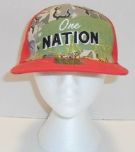 Parish Nation One Outdoor Cap Baseball Hat Mens OSFM Red Snapback New Men&#39;s - £15.42 GBP