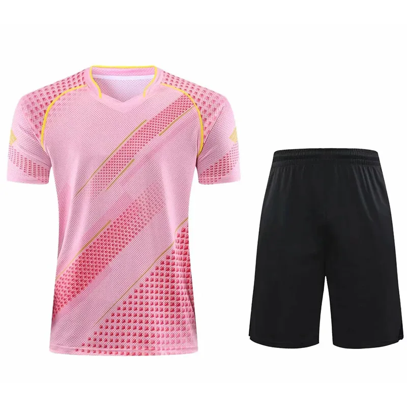 Sporting New Brand Badminton T-shirt shorts set casual tennis s table tennis shi - £32.77 GBP