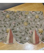 Waverly Home Classics Peek a Boo Valance Nassau Vine Mist 54x19” - $27.71