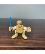 Star Wars Galactic Heroes Luke Skywalker W/Poncho 2008 - $112.90 MXN