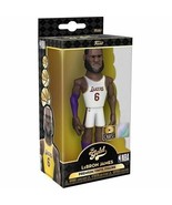 NEW SEALED 2021 Funko Gold NBA Lakers Lebron James 5&quot; Action Figure CHASE - £38.91 GBP