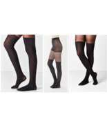 Urban Outfitters Thigh, Out From Under Ribbed Faux Thigh High Sheer Tigh... - £10.20 GBP