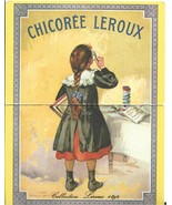 ⭕VTG, Pocket Calendar 1982 Chicorée Leroux, France - $471.15 MXN