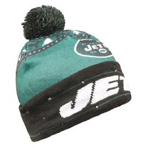 NFL New York Jets 2018 Style Ugly Light Up Beanie Hat - £22.80 GBP