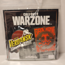 Call Of Duty Warzone Verdansk &amp; To The Zone Enamel Pins Set Official Collectible - $29.02