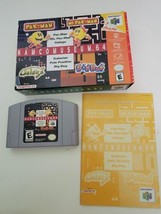 Namco Museum 64 - Nintendo 64 (N64) - Complete In Box (CIB) Game Manual Box - $39.19