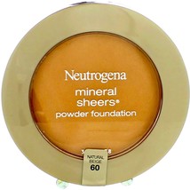 Neutrogena Mineral Sheers Compact Powder Foundation, Lightweight &amp; Oil-Free Mine - £31.47 GBP