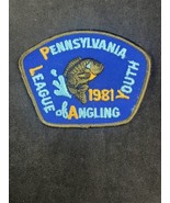 1981 Pennsylvania League of Angling Youth P.L.A.Y. Patch FREE SHIPPING - £4.66 GBP