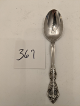 Oneida Michelangelo Stainless Heirloom Glossy Floral Place/Oval Soup Spo... - $8.01