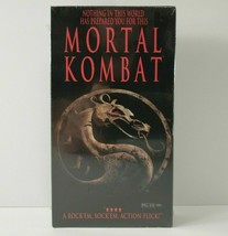 Mortal Kombat Original 1995 Vhs Tape Release New &amp; Sealed Video Game Movie Rare! - £47.96 GBP