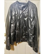 Black Motorcycle Biker Jacket Unbranded Read Description - $48.00 CAD