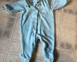 Vintage Carter&#39;s Baby  0-3 Month Small Mint Sleeper With embroidered Ted... - $22.57